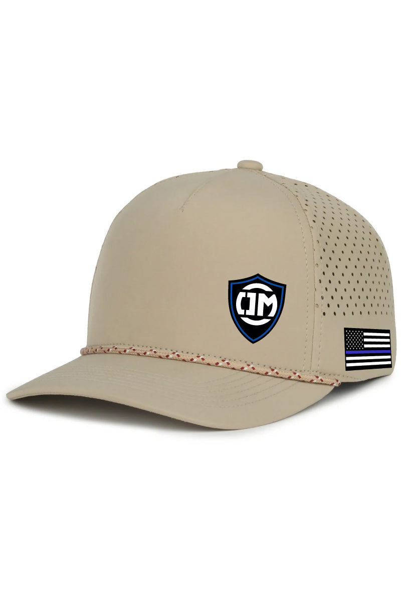 OM Badge Laser Perforated Performance Cap