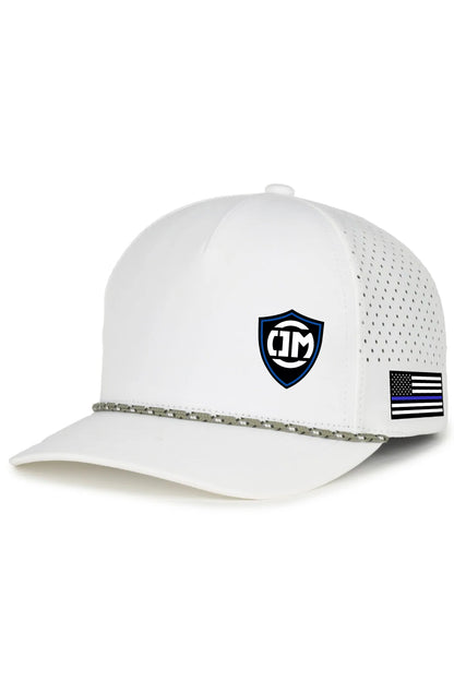 OM Badge Laser Perforated Performance Cap