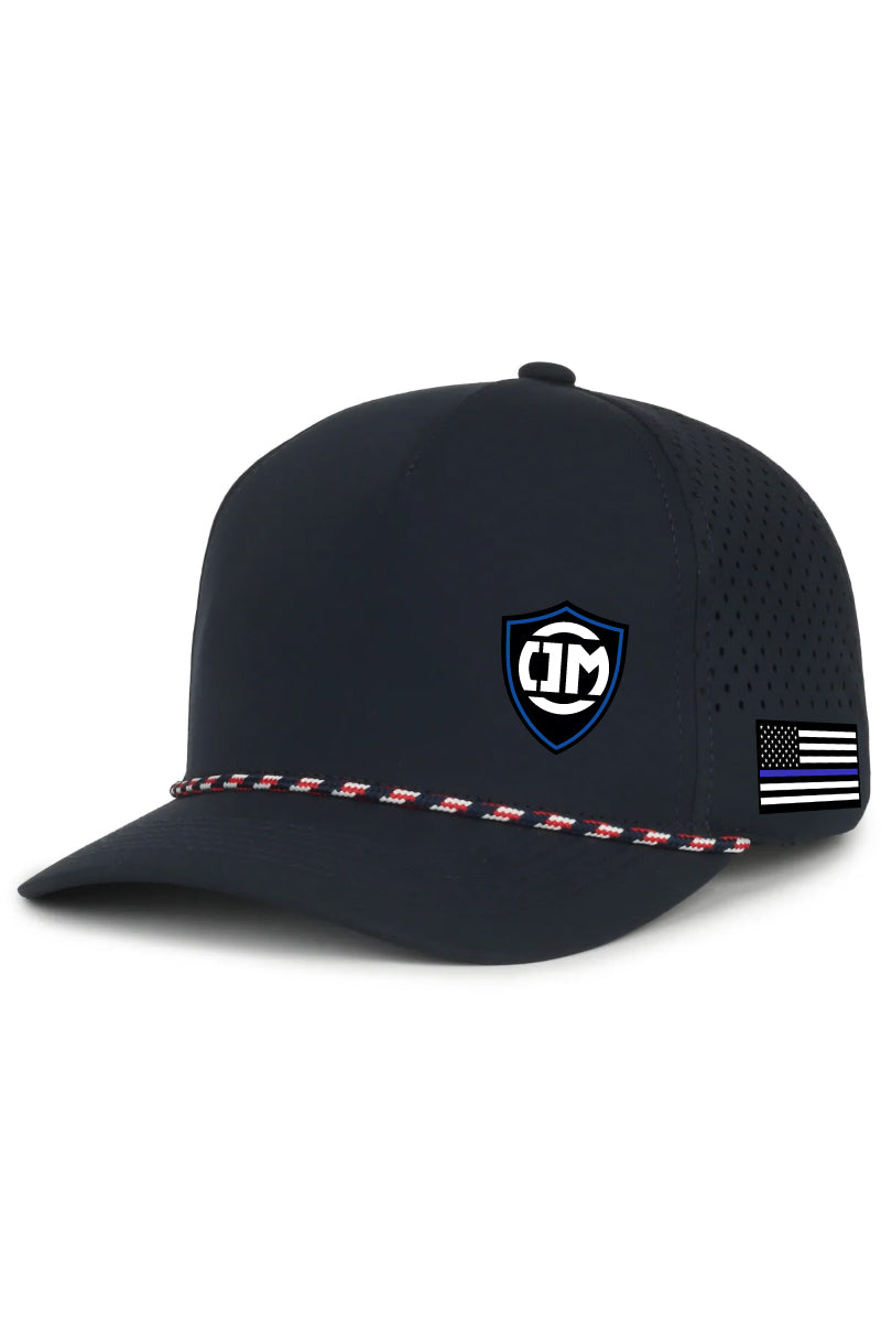 OM Badge Laser Perforated Performance Cap