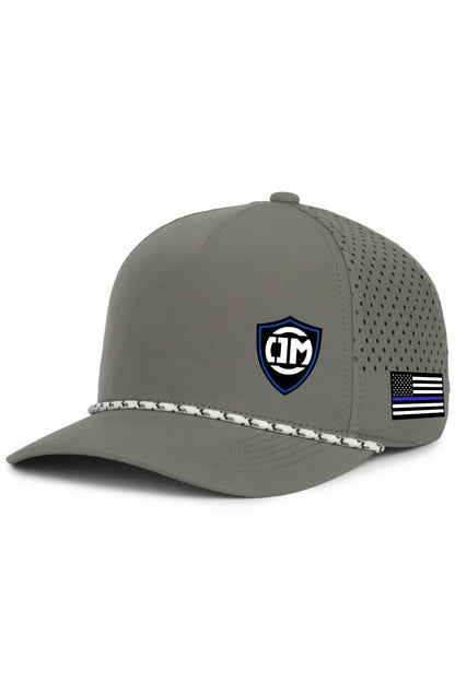 OM Badge Laser Perforated Performance Cap