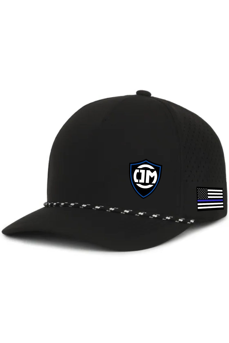 OM Badge Laser Perforated Performance Cap