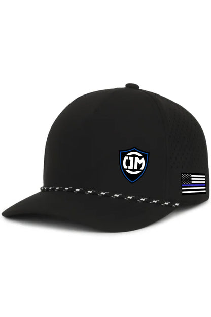OM Badge Laser Perforated Performance Cap